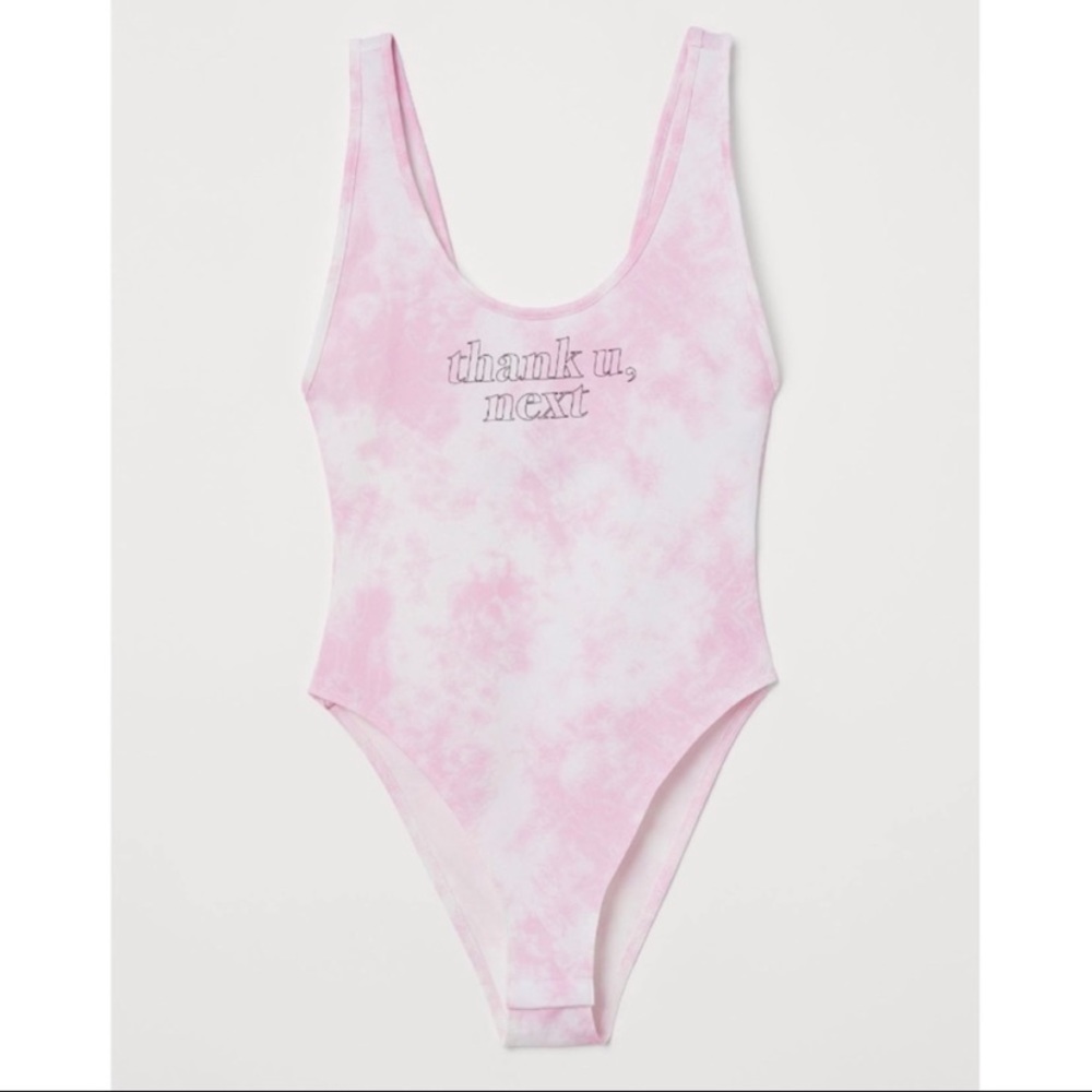 NWT Ariana Grande Bodysuit Thank U Next